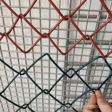 Playground Garden Diamond Wire Mesh Chain Link Fence